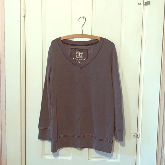 Victoria's Secret Sweaters - VS | Grey Wash Sweatshirt